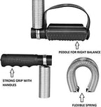 durable handle grip of double spring ab exerciser