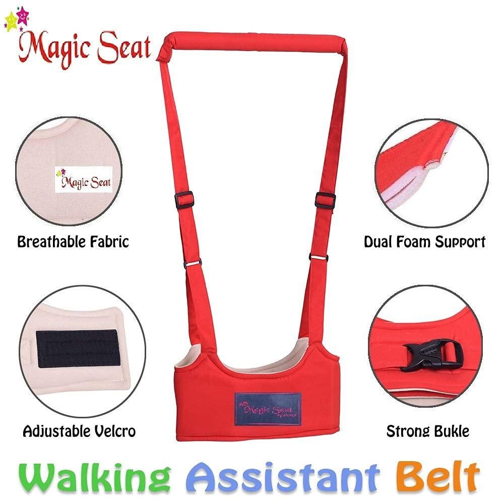 adjustable straps of baby walker assistant belt