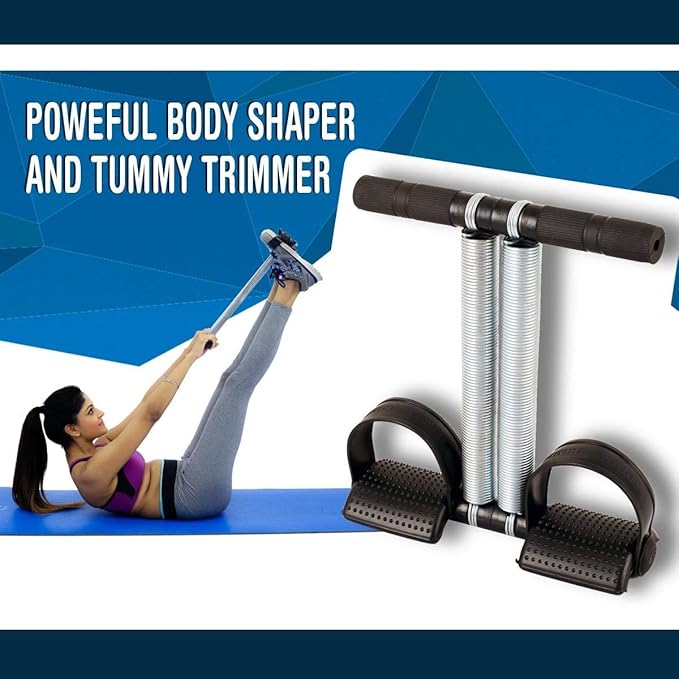 double spring ab exerciser used for core exercise