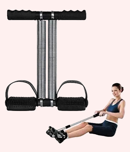 double spring ab exerciser for home workout