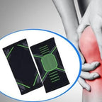 side view of knee support pad during daily use