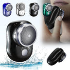 mini electric shaver used for facial grooming