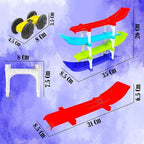 multi level car ramp set used for indoor play