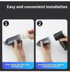 vacuum suction cleaner with multiple cleaning nozzles